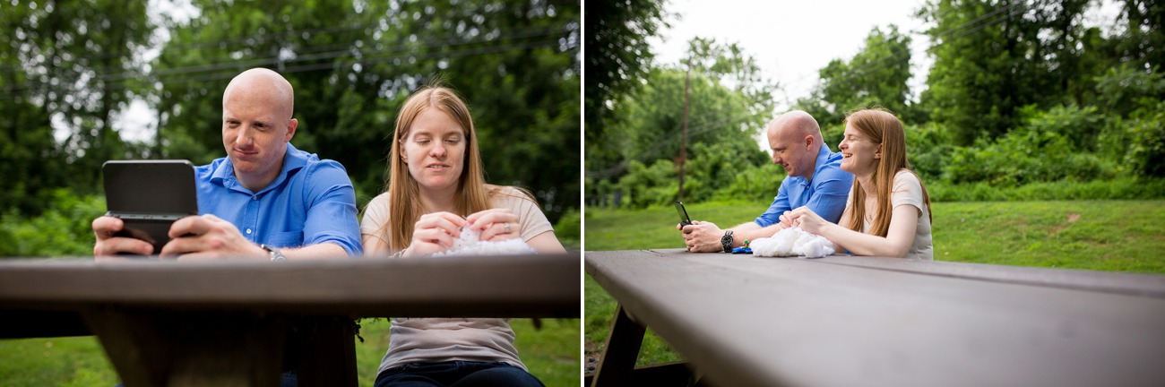 Fort Hunter Harrisburg Engagement Photographer